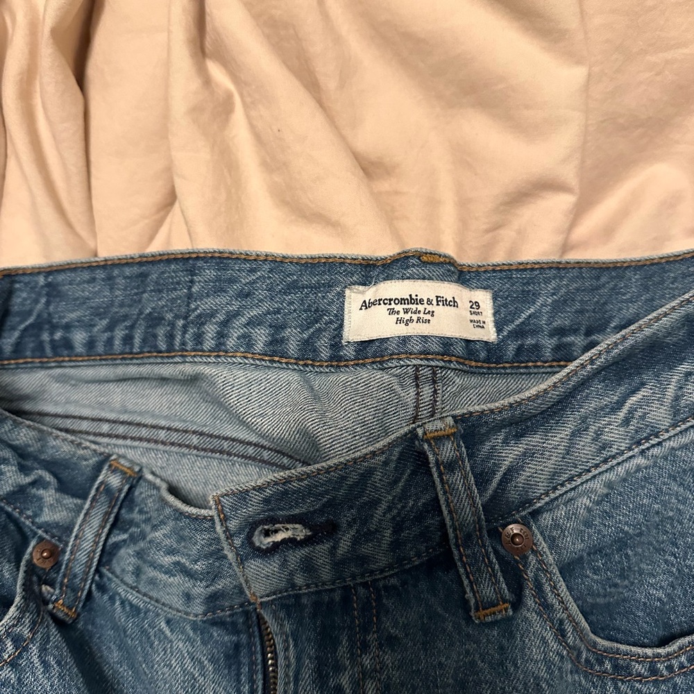 Abercrombie & Fitch Light Blue Denim Jeans